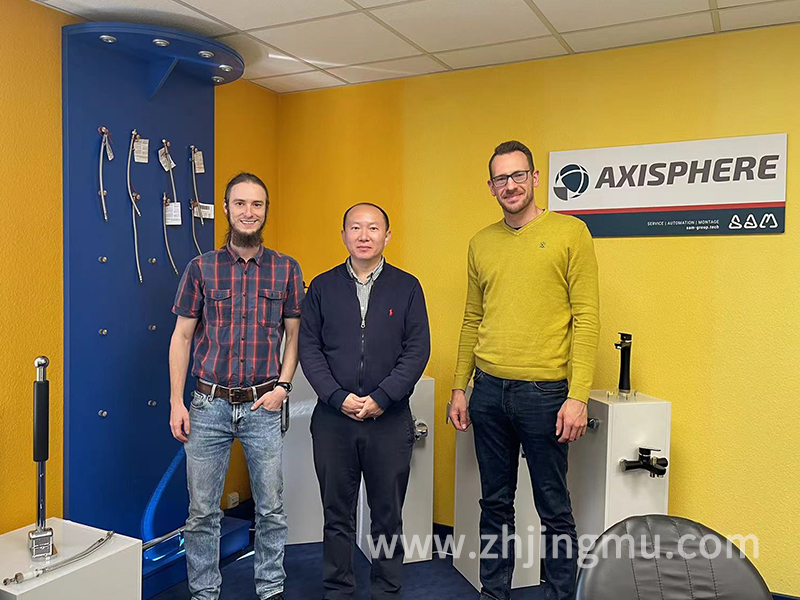 Zhuhai Jingmu Co., Ltd. provides all-round technical support to German customer Lag