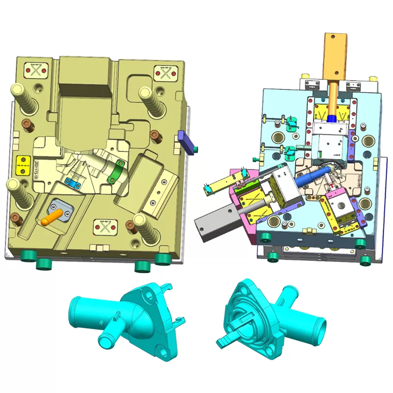 Auto Injection Mold design drawing