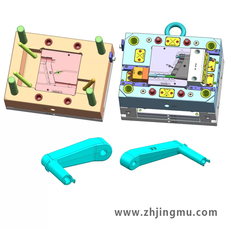 Actuator Seal Block Plastic Injection Mold Design Drawing Plastik Kalip